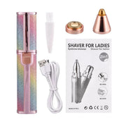 2 In 1 Eyebrow Trimmer & Hair Shaver - souqsaving.com