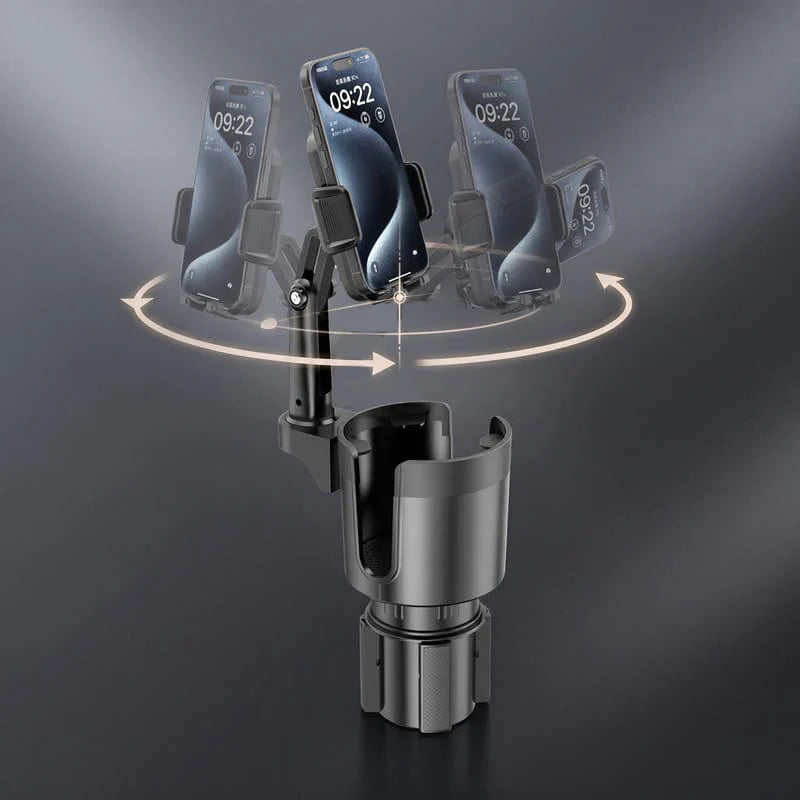 Grip Duo – 2-in-1 Cup & Phone Holder – Flex & Stick for Epic Rides