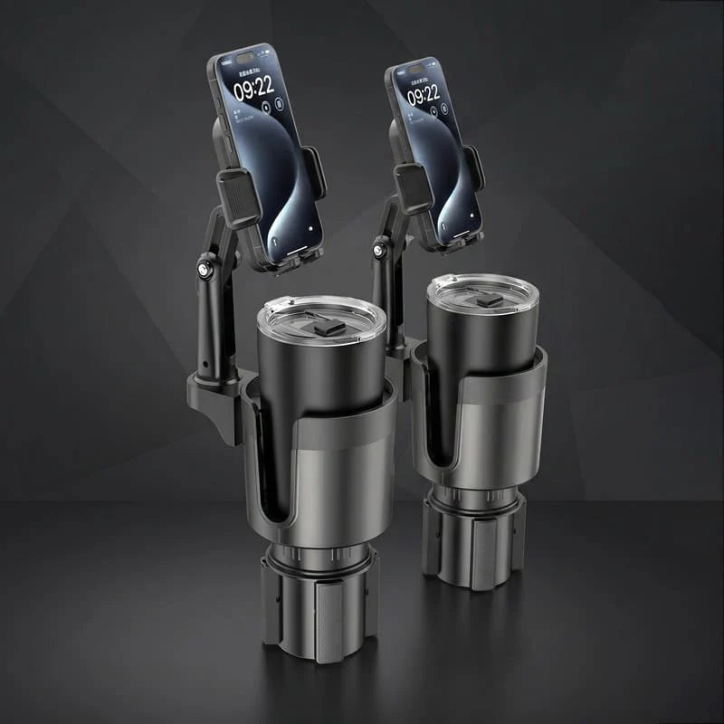 Grip Duo – 2-in-1 Cup & Phone Holder – Flex & Stick for Epic Rides