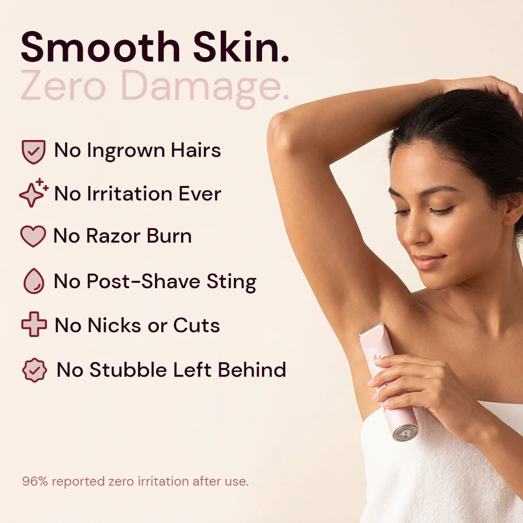 Silk Glide™ 2-in-1 Facial & Body Shaver