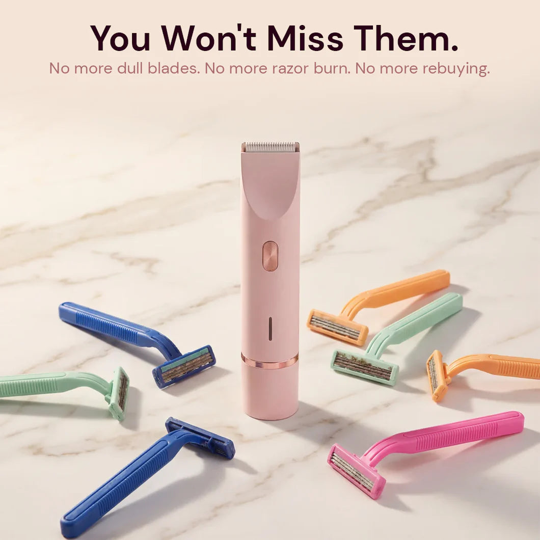 Silk Glide™ 2-in-1 Facial & Body Shaver